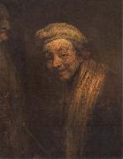 REMBRANDT Harmenszoon van Rijn Self-Portrait as Zeuxis Sweden oil painting artist
